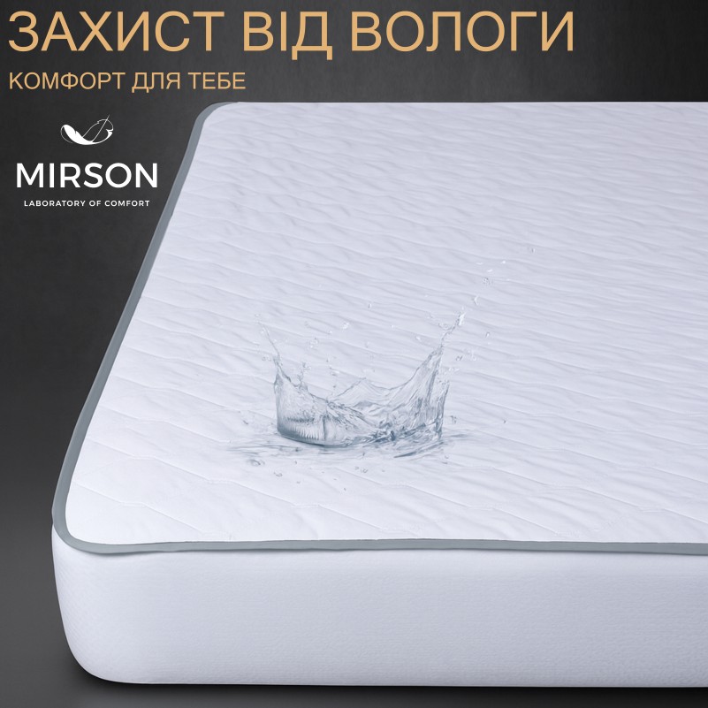 Наматрацник №224 Стандарт Eco (водонепроникний на резинці по периметру)