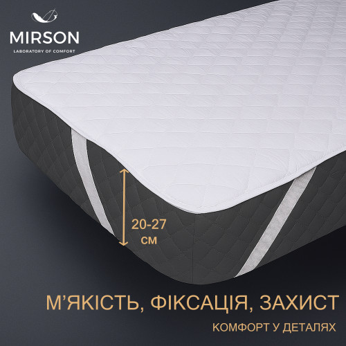 Наматрацник №241 Woollen двосторонній (водонепроникний з гумкою по кутах) - 2