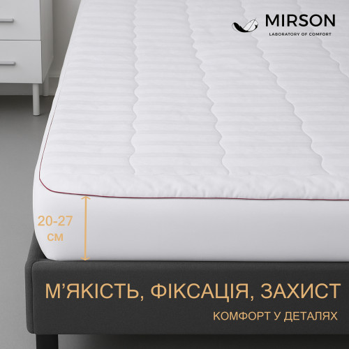 Наматрацник DeLuxe Eco Aloe Vera №231 (водонепроникний з гумкою по периметру) - 3