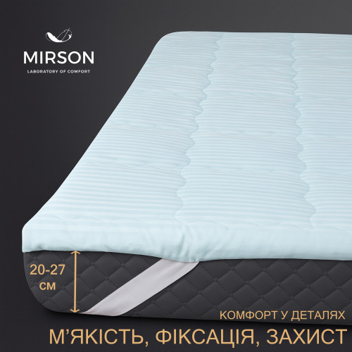 Наматрасник №413 Valentino Woollen (обычный с резинкой по углам)