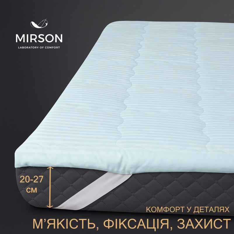 Наматрацник №404 Valentino Eco (звичайний з гумкою по кутам) - 1