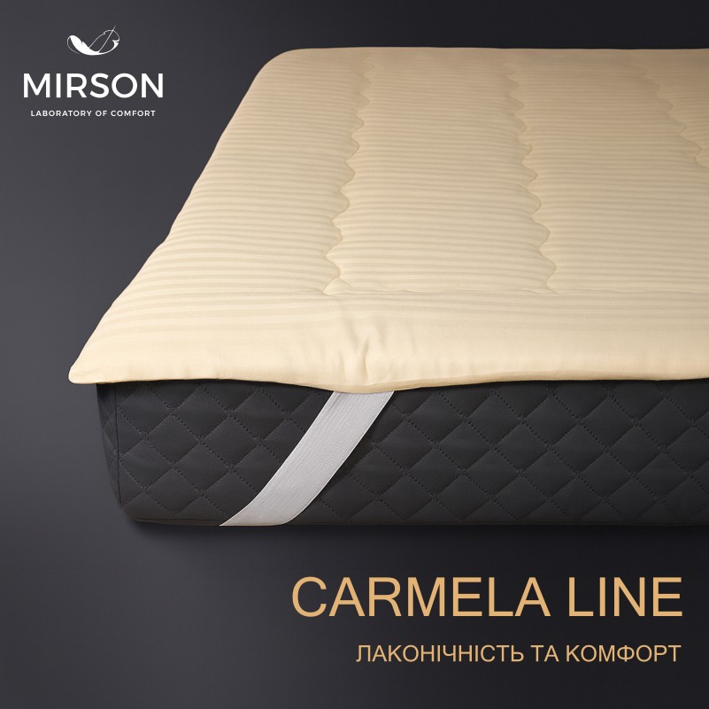 Наматрацник №302/2 Carmela Шовковий Silk (водонепроникний з гумкою по кутах) - 2