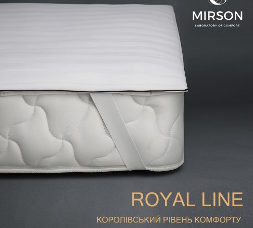 Наматрацник №536 Royal Шовковий Silk (звичайний з гумкою по кутах) - 2