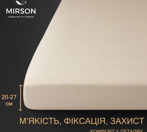 Наматрасник №432 Carmela Eco (обычный с резинкой по периметру) - 2