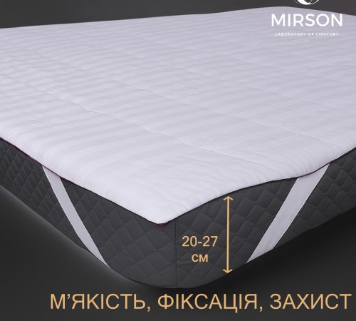 Наматрасник №490 DeLuxe Eco (обычный с резинкой по углам) - 2