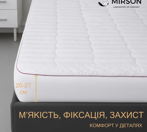 Наматрасник №491 DeLuxe Eco (обычный с резинкой по периметру) - 2
