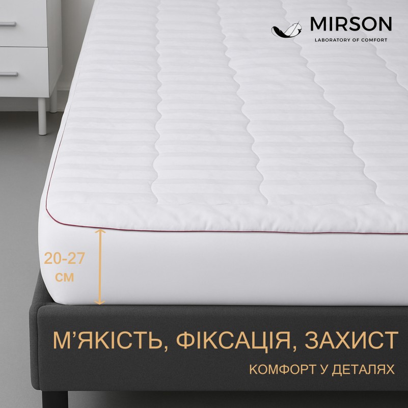 Наматрасник №491 DeLuxe Eco (обычный с резинкой по периметру) - 1
