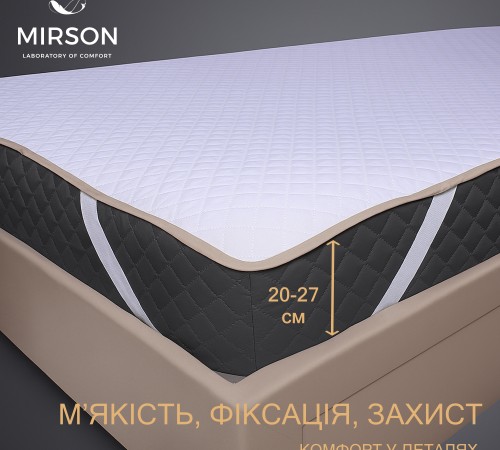 Наматрасник №5006 Exclusive Line Native Antiallergic (обычный на резинке по углам) - 2