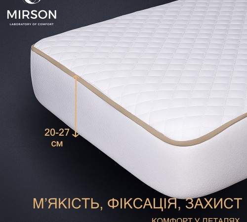 Наматрасник №5007 Exclusive Line Native Antiallergic (обычный на резинке по периметру) - 2