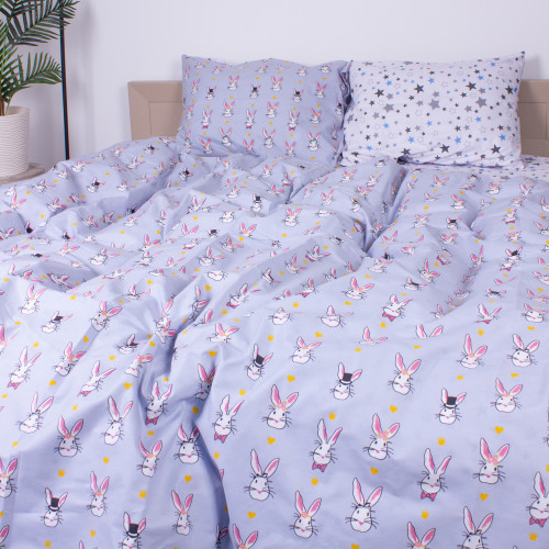Комплект постільної білизни Бязь 17-0527 Bunnies - 2
