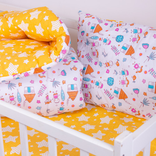Набор детский зима №3820 Kids Time 18-0002 Sweet Home (Хлопок) - 2