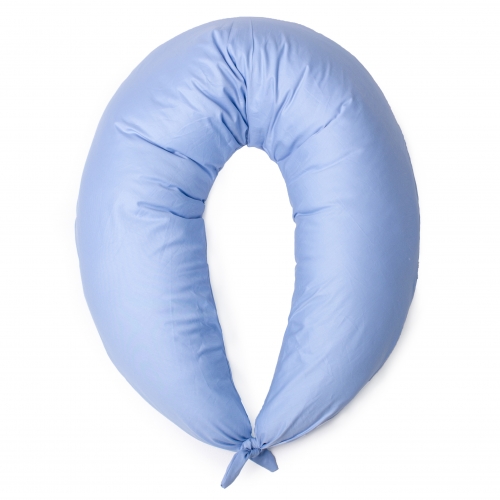 Подушка для беременных и кормления №10220 Satin 0842 Light Blue