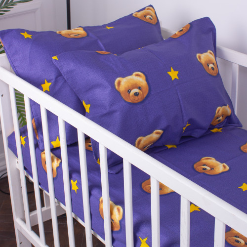 Простынь детская Сатин Kids Time 22-1245 Berry - 2