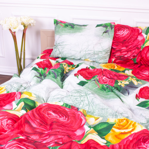 Комплект постільної білизни Мікрофібра принт 15-0587 Eternity  - 2