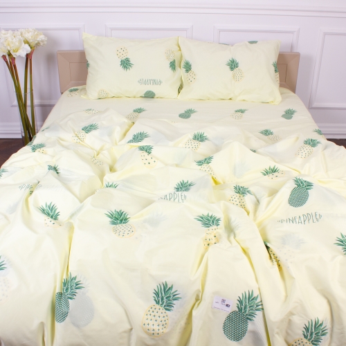 Комплект постельного белья Микросатин Premium 15-0602 Ananas 