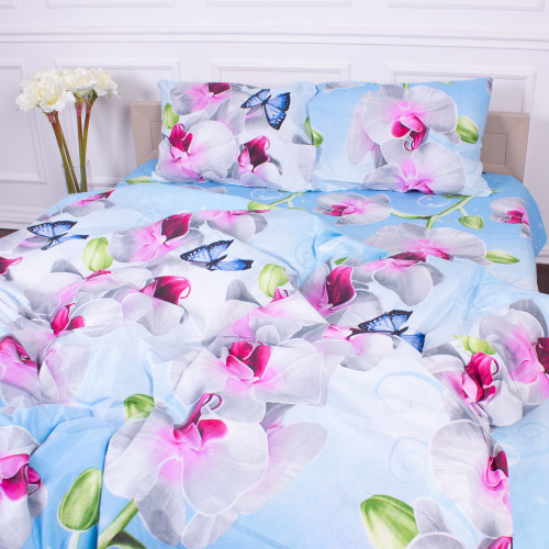 Комплект постельного белья Микрофибра принт 15-0151 Austria  - 2