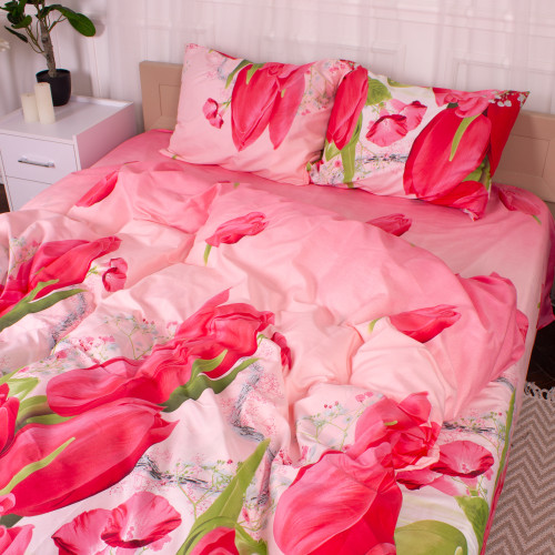 Комплект постельного белья Микрофибра принт 15-0367 Athena - 2