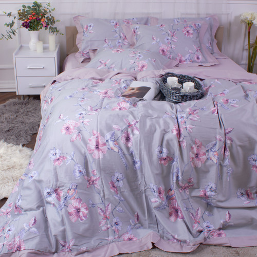 Комплект постільної білизни Сатин ELIT "Tiberia" - 2