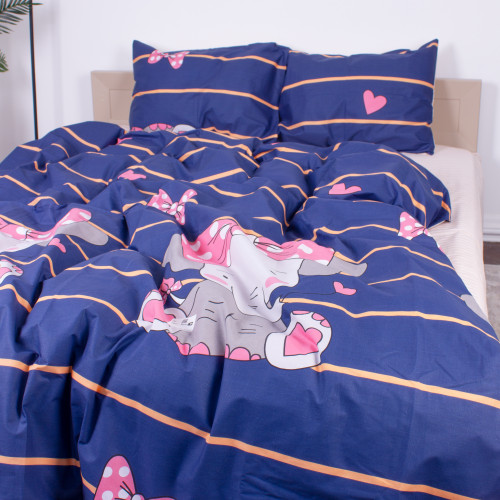 Комплект постельного белья MirSon Ranforce Elite 17-0539 Elephant - 2