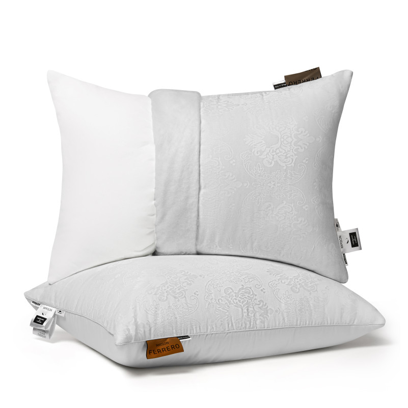 Подушка бамбуковая №15-64 Ferrero Bamboo White (мягкая) - 8