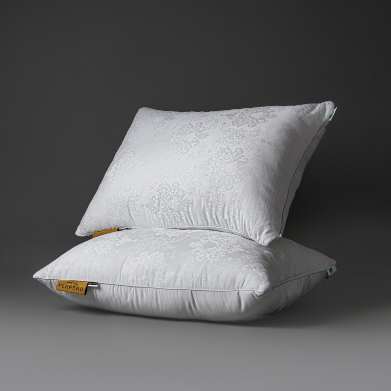 Подушка бамбуковая №15-64 Ferrero Bamboo White (мягкая) - 6