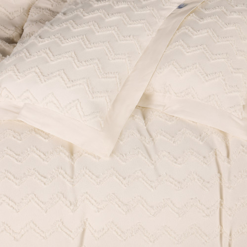 Комплект постільної білизни Сатин ELIT з вишивкою  "Snow mountain"