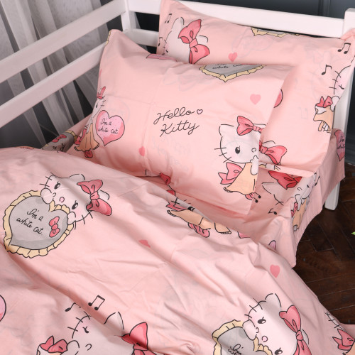 Наволочка Бязь 17-0873 Hello Kitty Love - 2