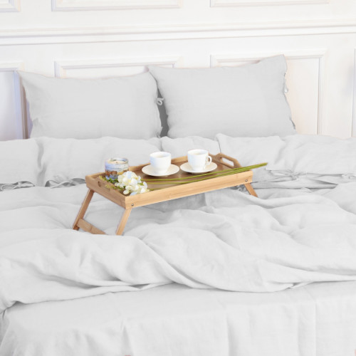 Комплект постільної білизни Льон Natural Linen "Winter flower"