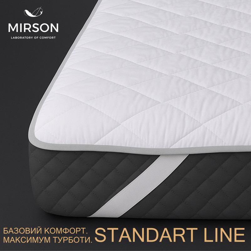 Наматрацник №235 Стандарт Woollen (звичайний на гумці по кутах) - 2