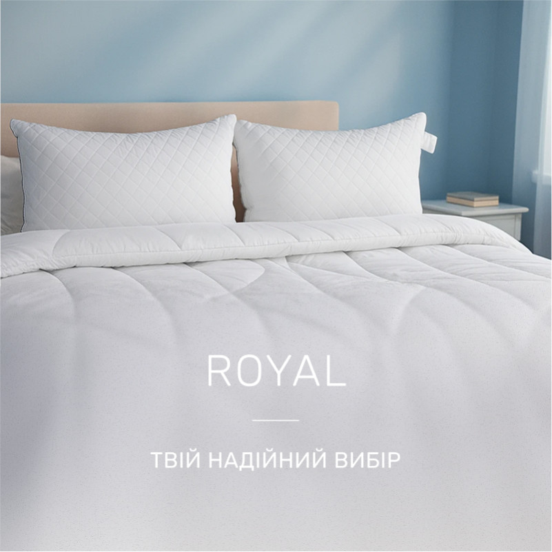  Набор антиаллергенный №9590 "Royal" Ecosilk Деми (Одеяло + подушка) - 1