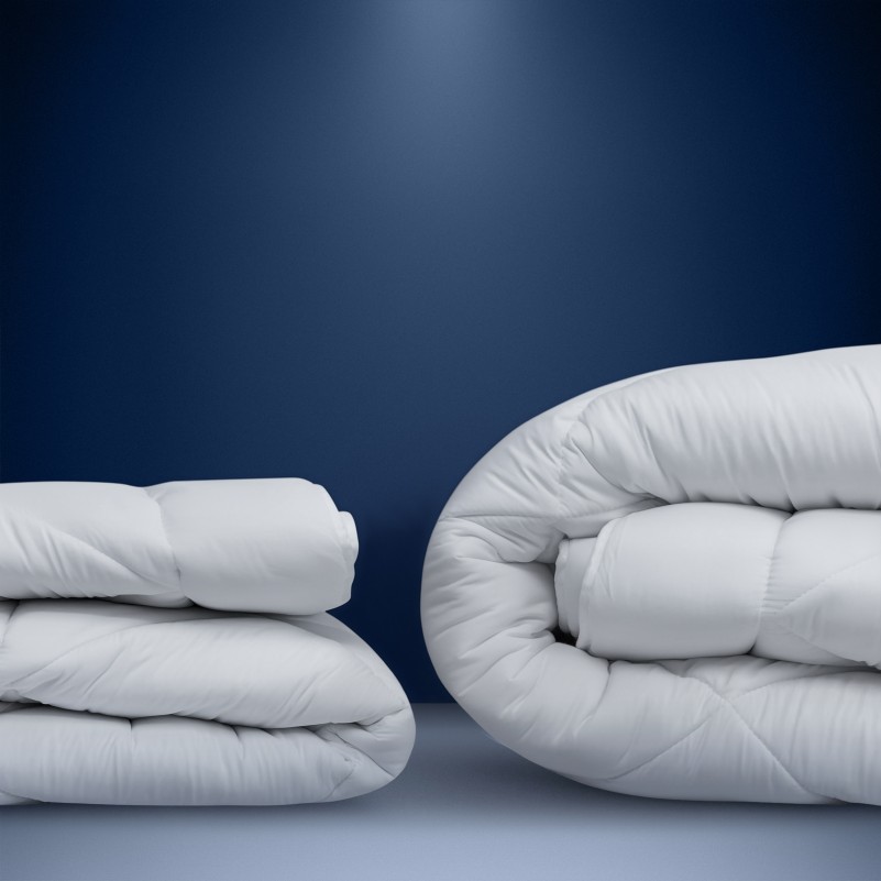 Одеяло хлопковое Eco Light White №1654 хлопок микросатин (супер теплое) - 6