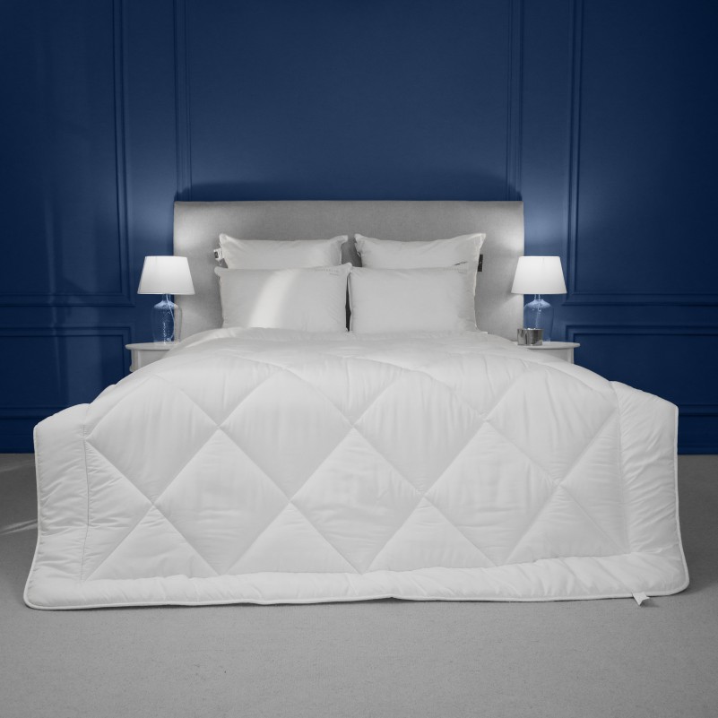 Одеяло хлопковое Eco Light White №1654 хлопок микросатин (супер теплое)