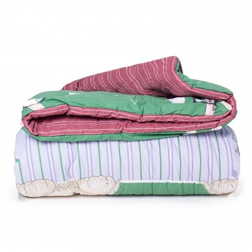 Одеяло антиалергенное Eco-Soft Зима №5815 Сolor Fun Line (чехол бязь 100%) Nice