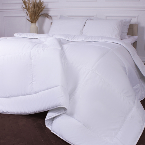 Одеяло антиалергенное с Тенсель Супер Теплое №1636 Eco Light White