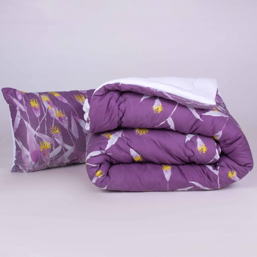 Набор антиаллергенный EcoSilk Зима №5546 Print Line Lariana (одеяло + подушка средняя)