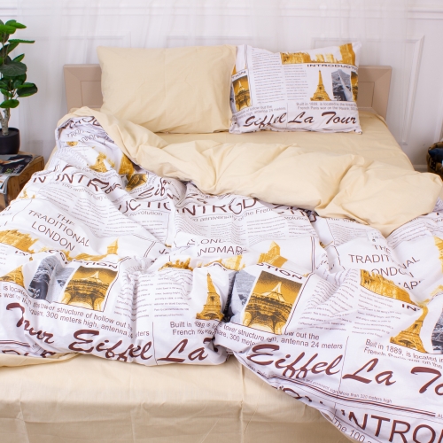 Комплект постельного белья MirSon Ranforce Elite 17-0409 Tradition London