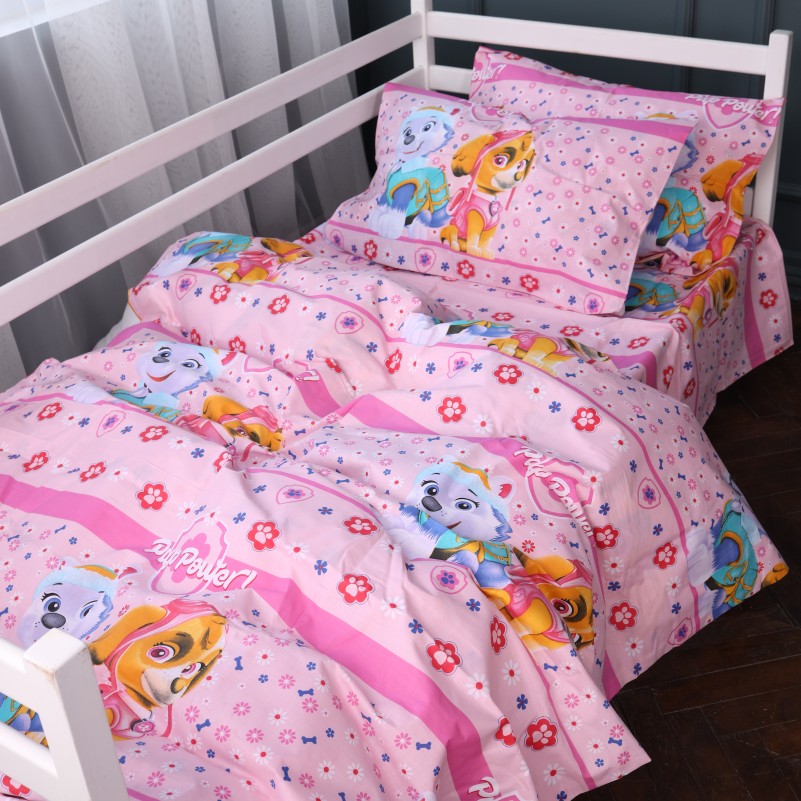 Простынь Бязь Kids Time 17-0860 Paw Patrol Girl Edition - 3