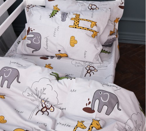 Підковдра дитяча Бязь Kids Time 17-0132 Lion King