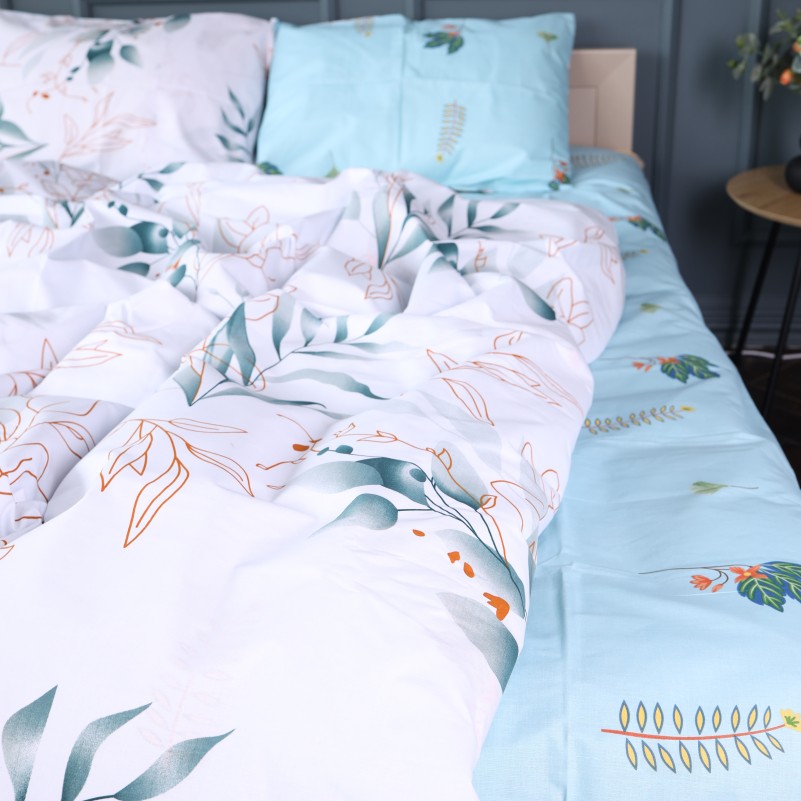 Комплект постільної білизни Ranforce Elite 17-0845 Pastel Garden - 3