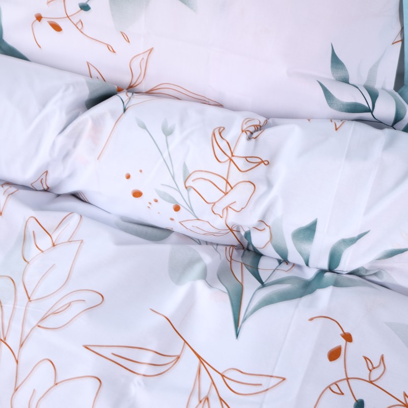 Комплект постільної білизни Ranforce Elite 17-0845 Pastel Garden - 2