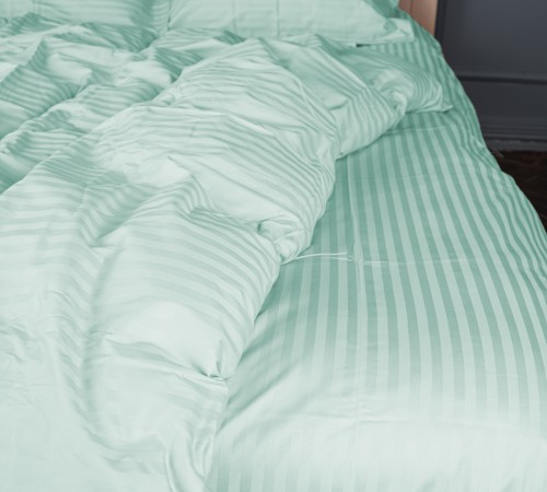 Наволочка Satin Stripe 30-0013 Azure - 2