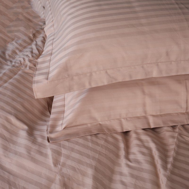 Постельное белье Satin Stripe 30-0004 Cream - 4