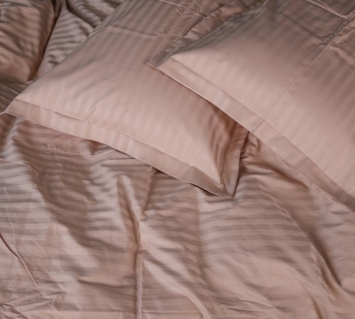 Постельное белье Satin Stripe 30-0004 Cream