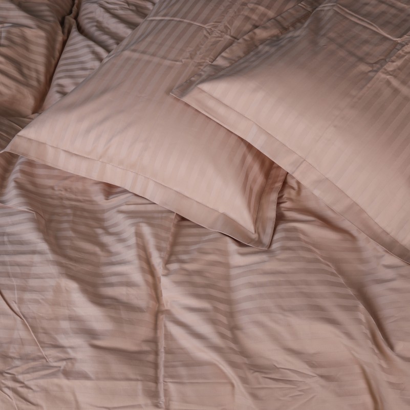 Постельное белье Satin Stripe 30-0004 Cream