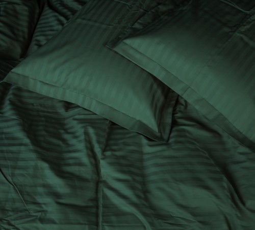 Постельное белье Satin Stripe 30-0017 Green