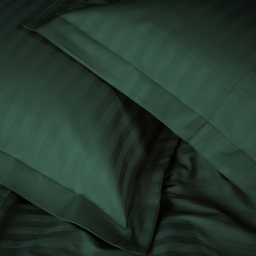 Постельное белье Satin Stripe 30-0017 Green - 4