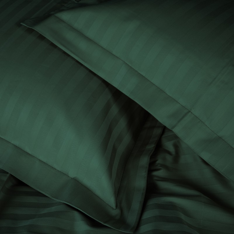 Простынь Satin Stripe 30-0017 Green - 4