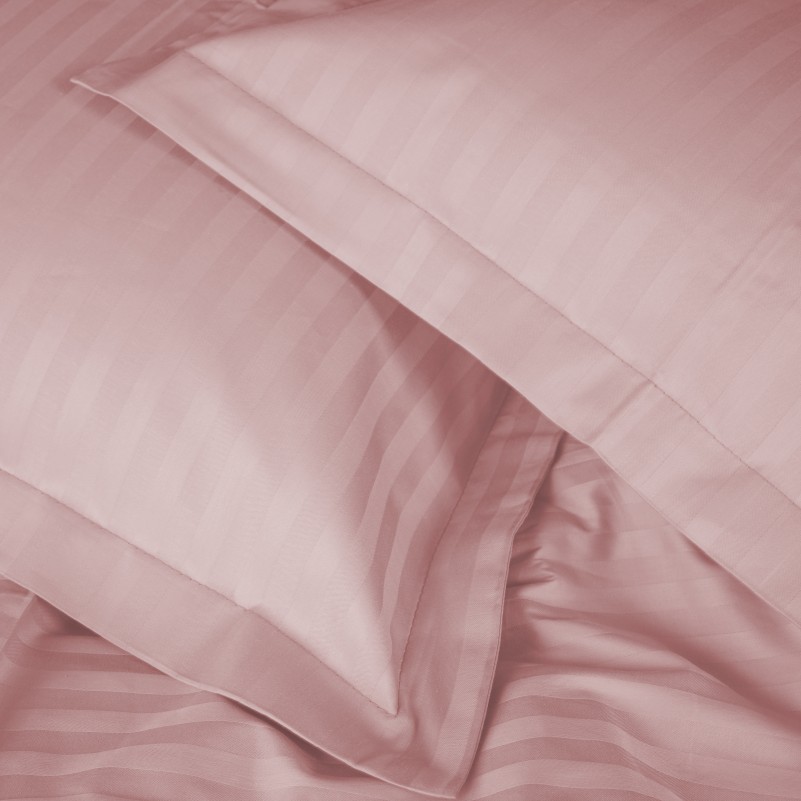Простынь Satin Stripe 30-0007 Pink - 4