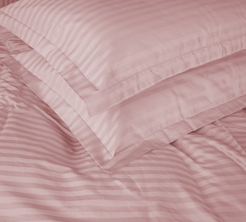 Наволочка Satin Stripe 30-0007 Pink