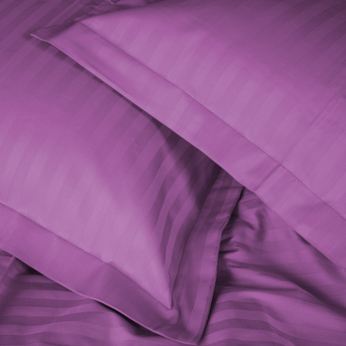 Постільна білизна Satin Stripe 30-0009 Purple - 4